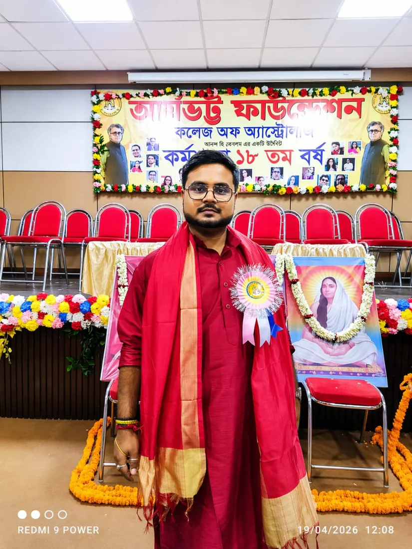 At the Aryabhatta Foundation 18th year event